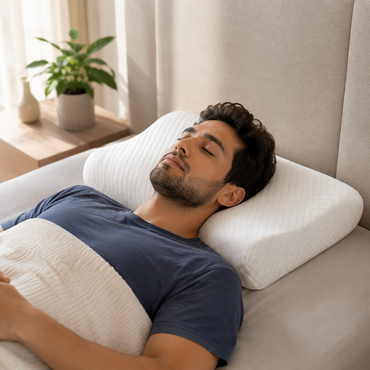 مخدة نمارق الكونتور للرقبة | Contour Cervical Pillow